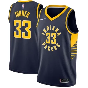 Stupendo Myles Turner Indiana Pacers Nike Swingman Jersey Navy Icon Edition  per i Fan Veri