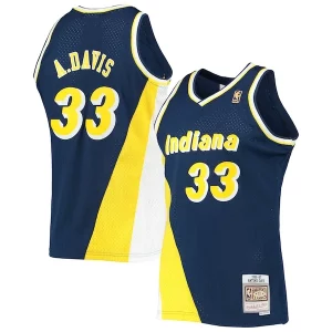 Trendy Comodo Antonio Davis Indiana Pacers 1996/97 Hardwood Classics Swingman Jersey Navy  per i Fan Veri