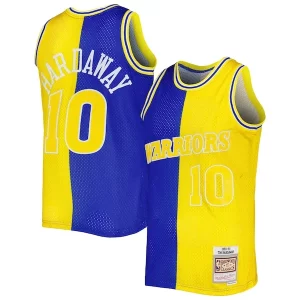 Resistente Fascinante Duraturo Tim Hardaway Golden State Warriors Hardwood Classics 1990/91 Split Swingman Jersey Royal/Gold  per i Fan Veri