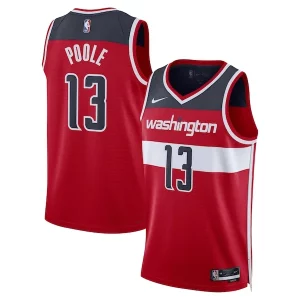 Robusto Jordan Poole Washington Wizards Nike Unisex Swingman Jersey Icon Edition Red  per i Fan Veri