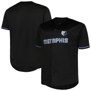 Eccezionale Memphis Grizzlies Profile Big & Tall Pop Jersey Black  per i Fan Veri