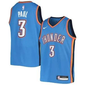 Splendido Fascinante Chris Paul Oklahoma City Thunder Nike Youth Team Swingman Jersey Blue  per i Fan Veri