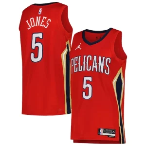 Meraviglioso Herbert Jones New Orleans Pelicans Jordan Brand Unisex Swingman Jersey Statement Edition Red  per i Fan Veri