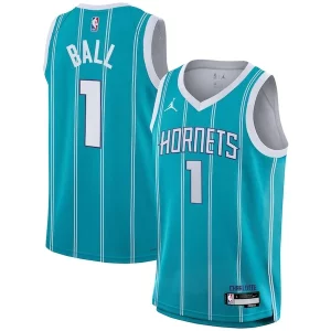 Incantevole Stupendo LaMelo Ball Charlotte Hornets Nike Youth Swingman Jersey Icon Edition Teal  per i Fan Veri