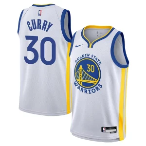 Incantevole Attraente Accattivante Stephen Curry Golden State Warriors Nike Youth Performance Swingman Jersey Association Edition White  per i Fan Veri
