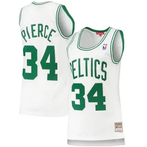 Pratico Robusto Paul Pierce Boston Celtics Women's 2007/08 Hardwood Classics Swingman Jersey White  per i Fan Veri