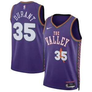 Raffinato Carino Incantevole Kevin Durant Phoenix Suns Nike Unisex 2024/25 Swingman Player Jersey City Edition Purple  per i Fan Veri