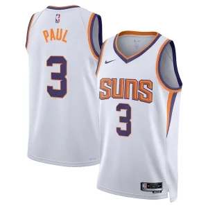 Meraviglioso Magnifico Chris Paul Phoenix Suns Nike Unisex Swingman Jersey Association Edition White/Purple  per i Fan Veri