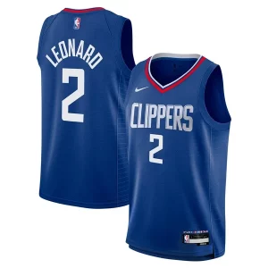 Lussuoso Kawhi Leonard LA Clippers Nike Youth Swingman Jersey Icon Edition Royal  per i Fan Veri