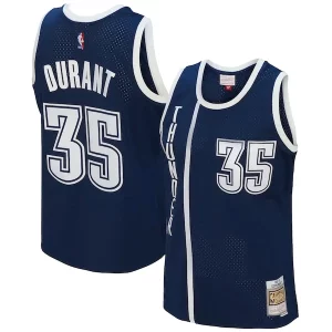 Ottimo Kevin Durant Oklahoma City Thunder 2015/16 Swingman Jersey Blue  per i Fan Veri
