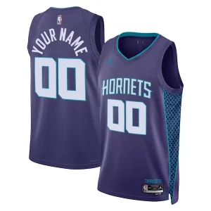 Ottimo Robusto Splendido Charlotte Hornets Jordan Brand Unisex 2022/23 Swingman Custom Jersey Statement Edition Teal  per i Fan Veri