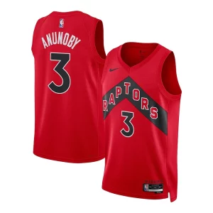 Fascinante Sofisticato OG Anunoby Toronto Raptors Nike Unisex Swingman Jersey Association Edition Red  per i Fan Veri