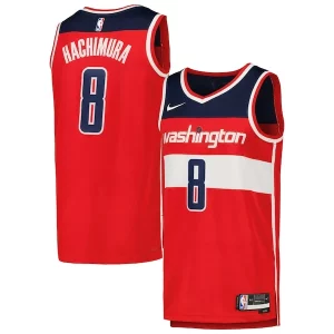 Moderno Rui Hachimura Washington Wizards Nike Swingman Jersey Red  per i Fan Veri