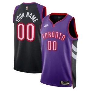 Bellissimo Eccezionale Toronto Raptors Nike Unisex Adult Swingman Custom Jersey Classic Edition Purple  per i Fan Veri